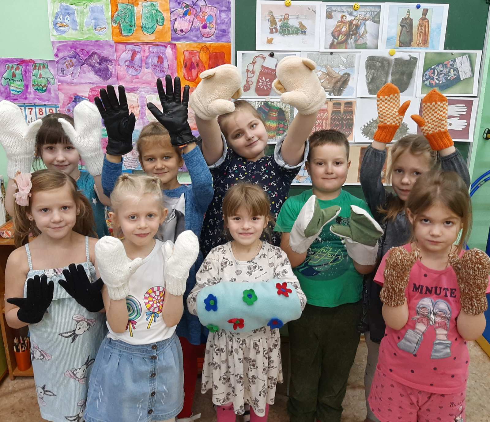 Жили-были варежки» — Муниципальное дошкольное образовательное учреждение  